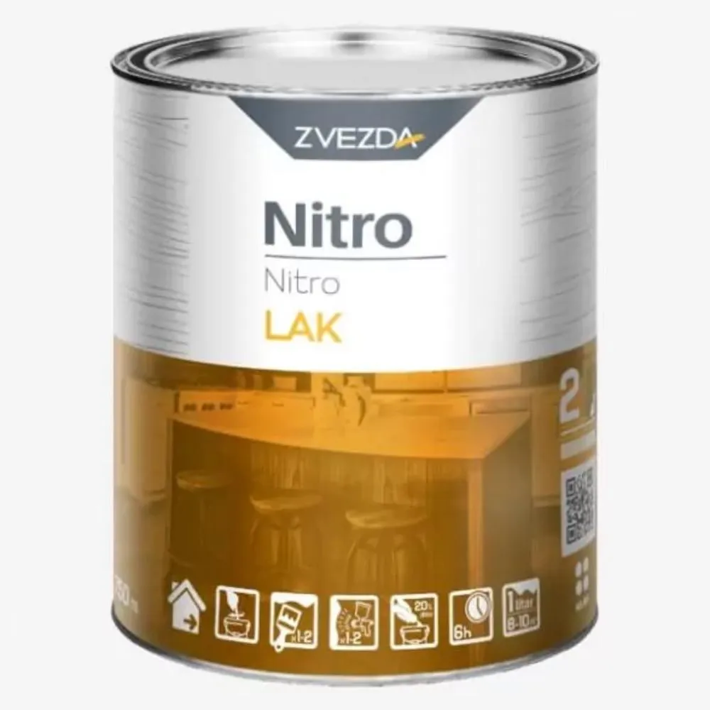 ZVEZDA HELIOS NITRO LAK MAT 0.75L