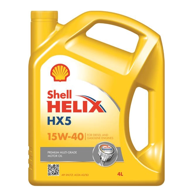 ULJE SHELL HX5 15W40 4/1