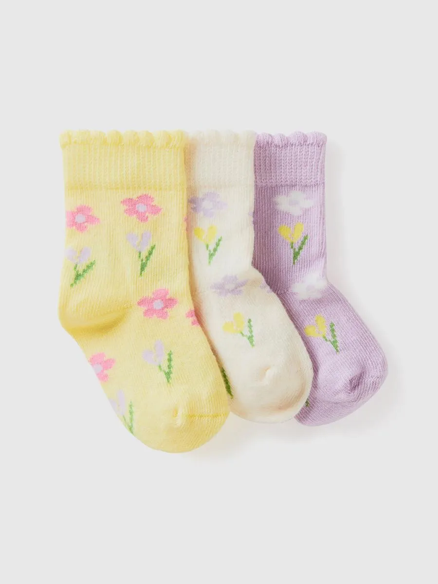 Benetton čarape za bebe tri para