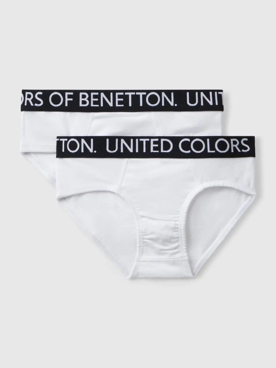Benetton dečiji komplet dva para slip gaćica