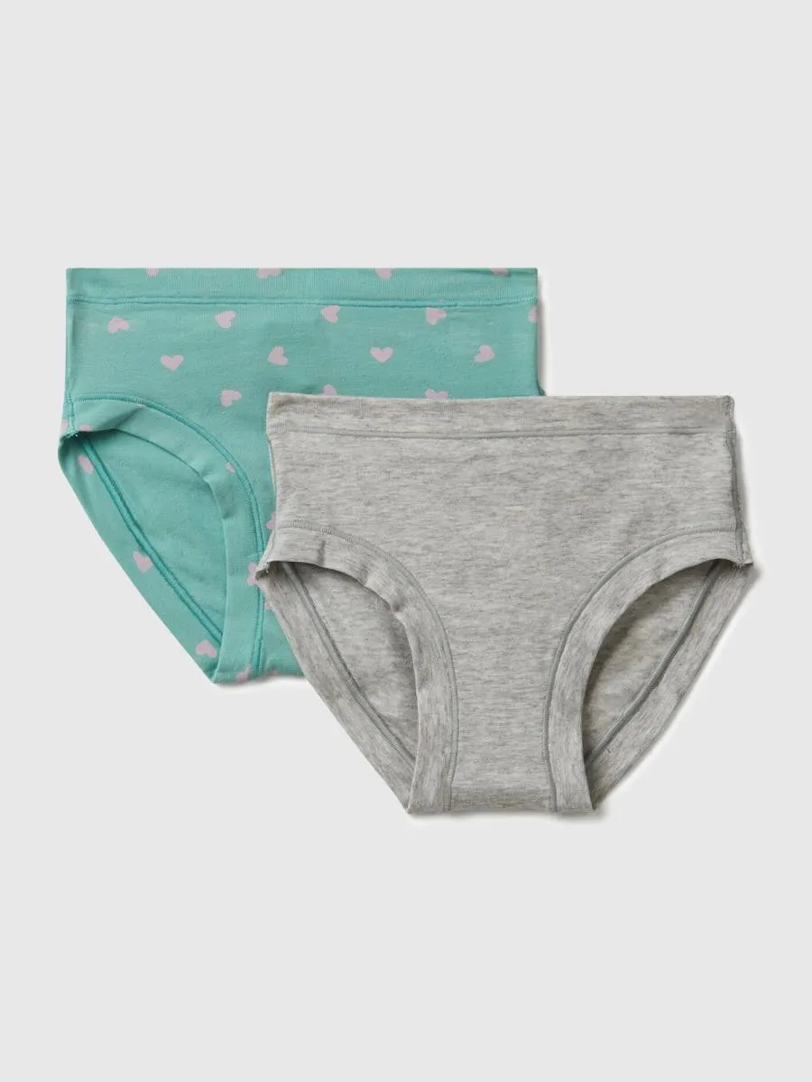 Benetton dečiji set dva para slip gaćica