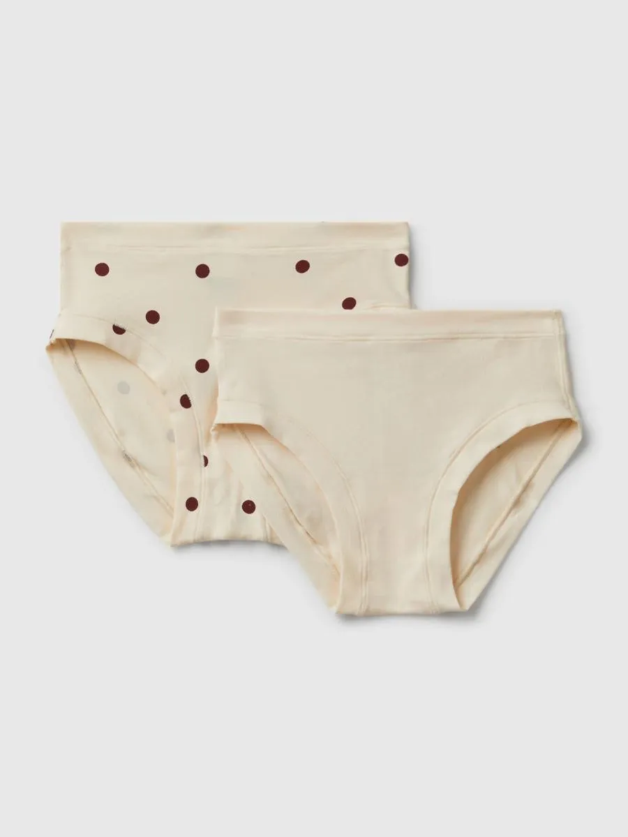 Benetton dečiji set dva para slip gaćica