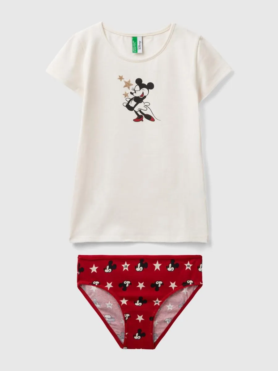 Benetton dečiji set slip+majica