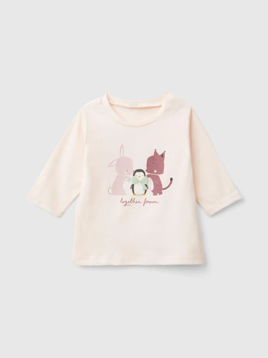 Benetton majica d/r za bebe
