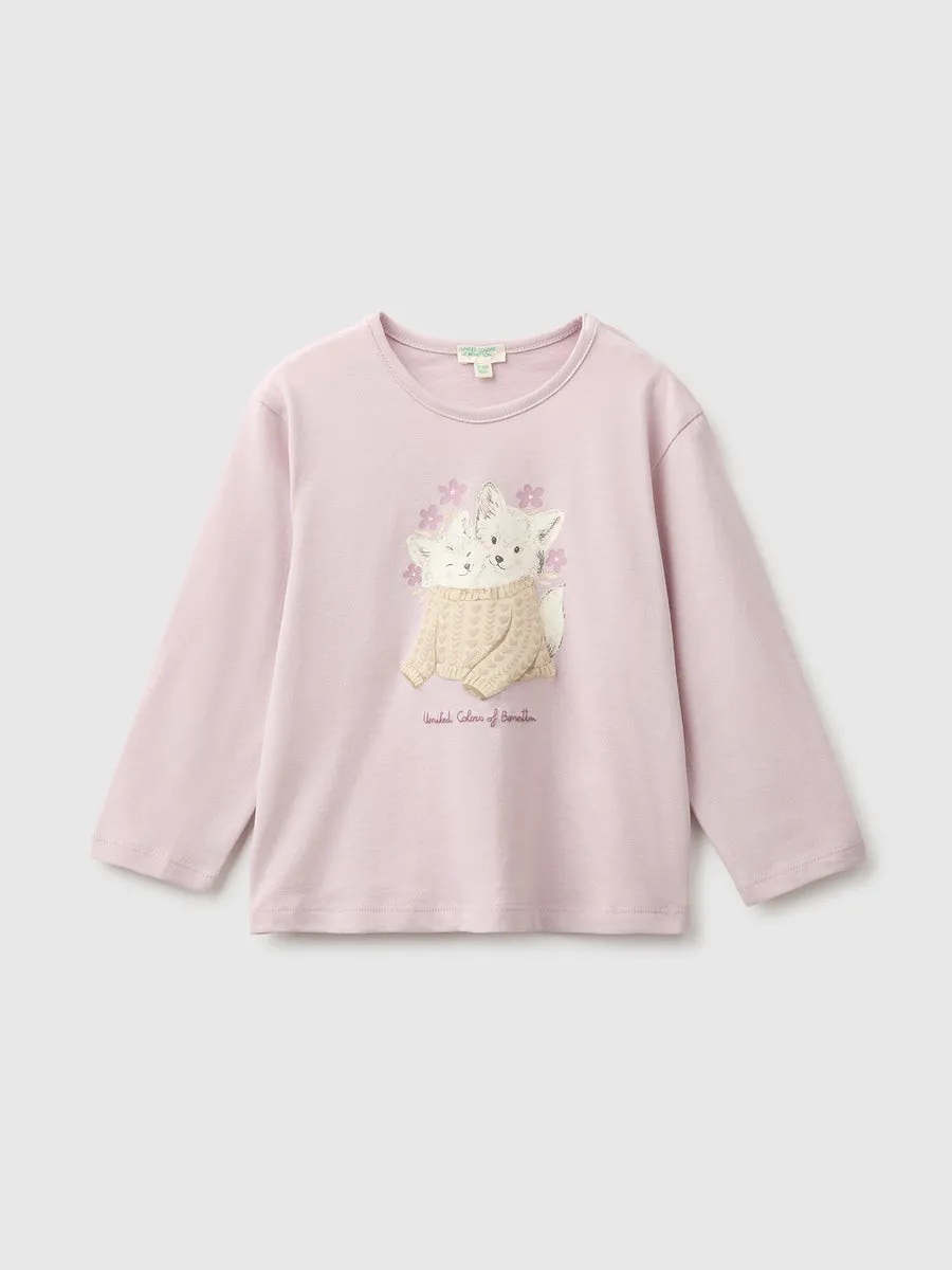 Benetton majica d/r za bebe