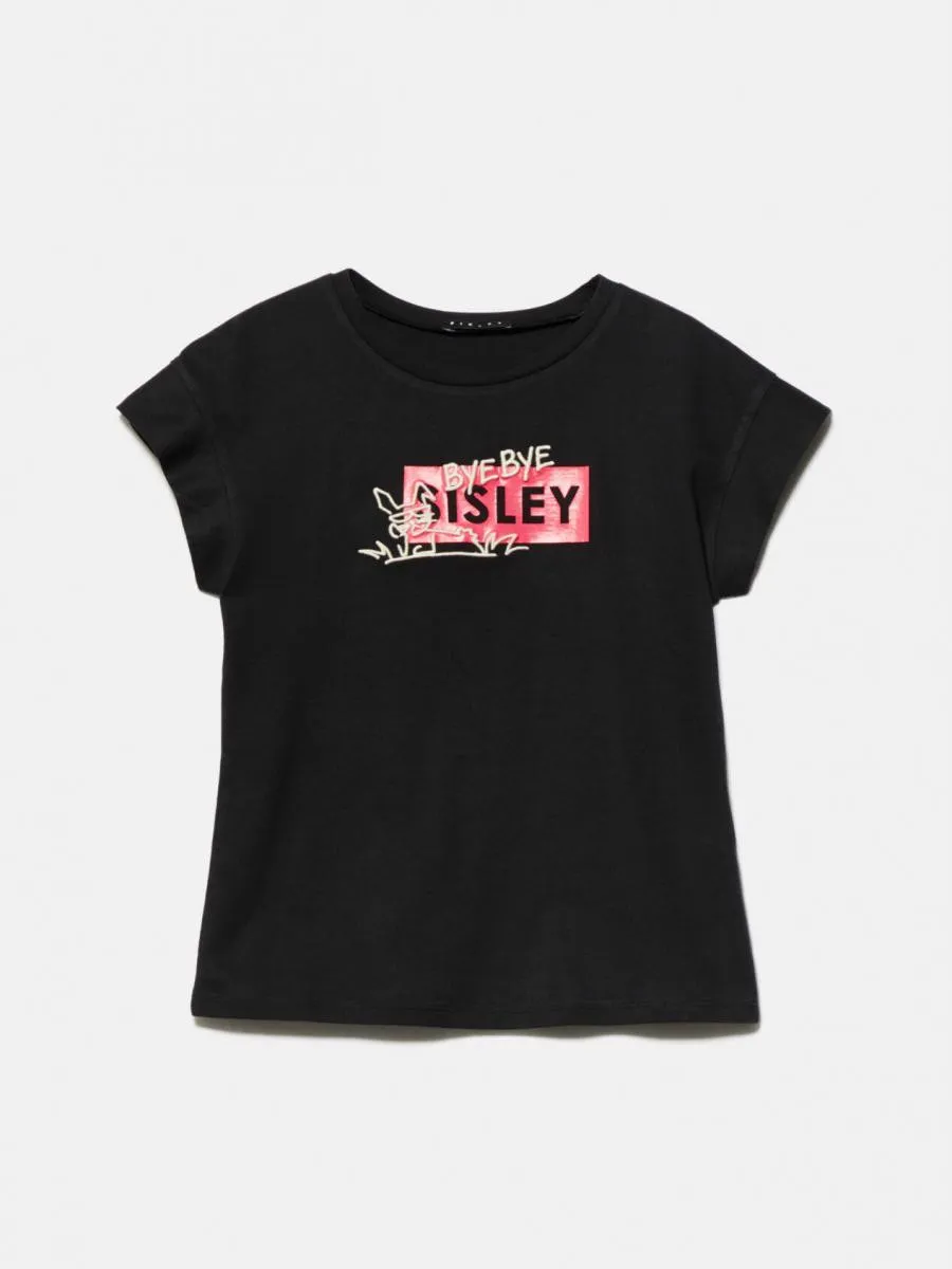 Sisley young dečija majica k/r