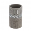 ČAŠA ZA ČETKICE 10,5CM CEMENT SIVA TENDANCE