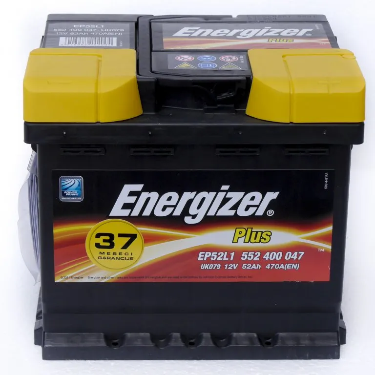 Akumulator 12v 52ah d+ energizer plus