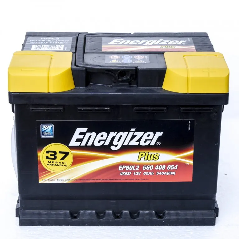 Akumulator 12v 60ah d+ energizer plus