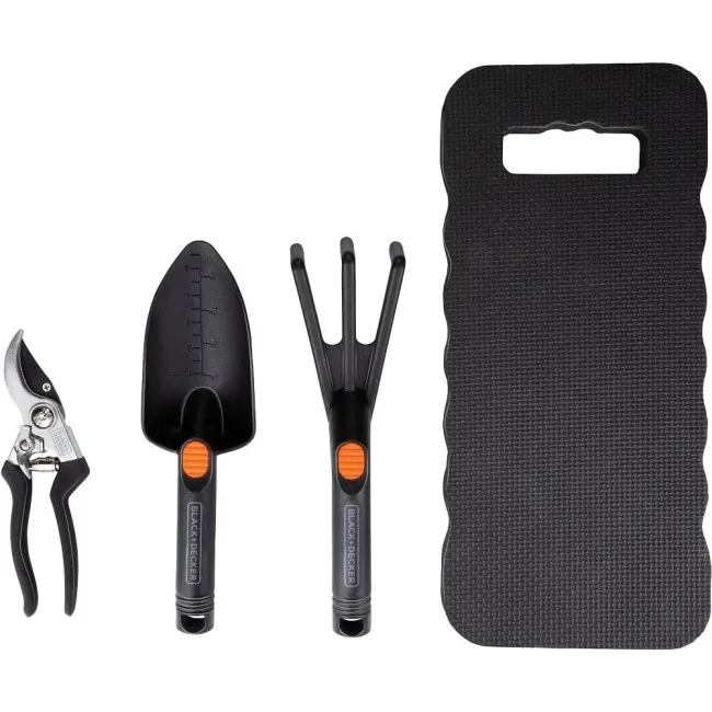 BAŠTENSKI SET 4 KOM  BLACK AND DECKER