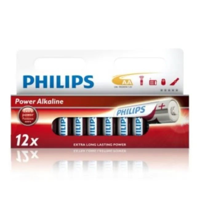 BATERIJA (12)  lr6 aa PHILIPS powerlife