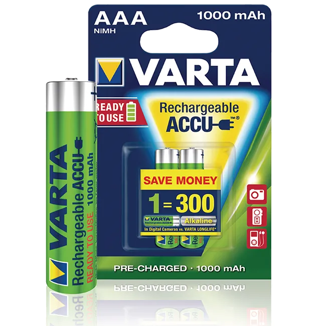 Baterija punjiva 1000mah hr03