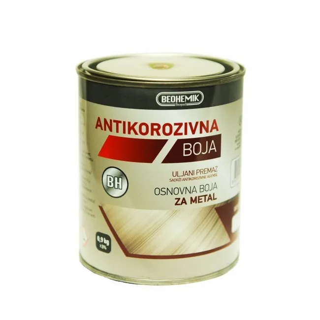 Boja antikorozivna crna 0.9kg