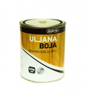 BOJA ZA DRVO OSNOVNA  BELA ULJANA  0.25KG