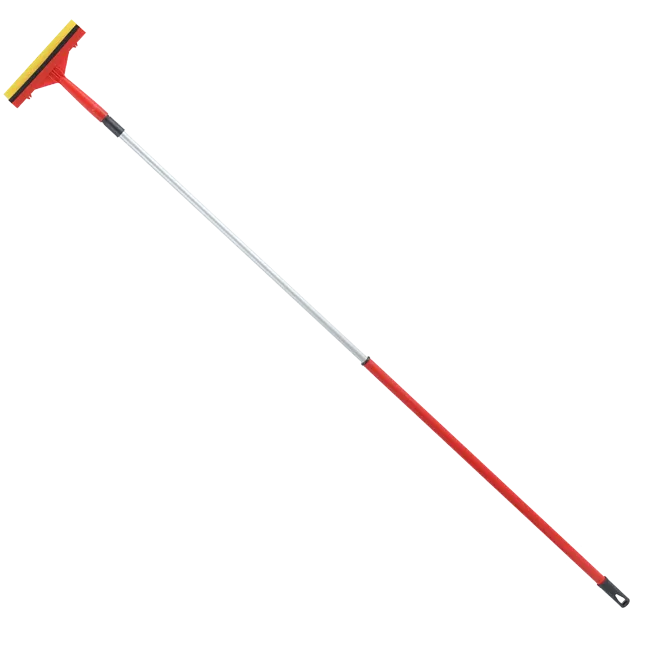 BRISAČ PROZORA 25 cm  sa sunĐerom i gumom + TELESKOPSKA DRŠKA 1,5 m