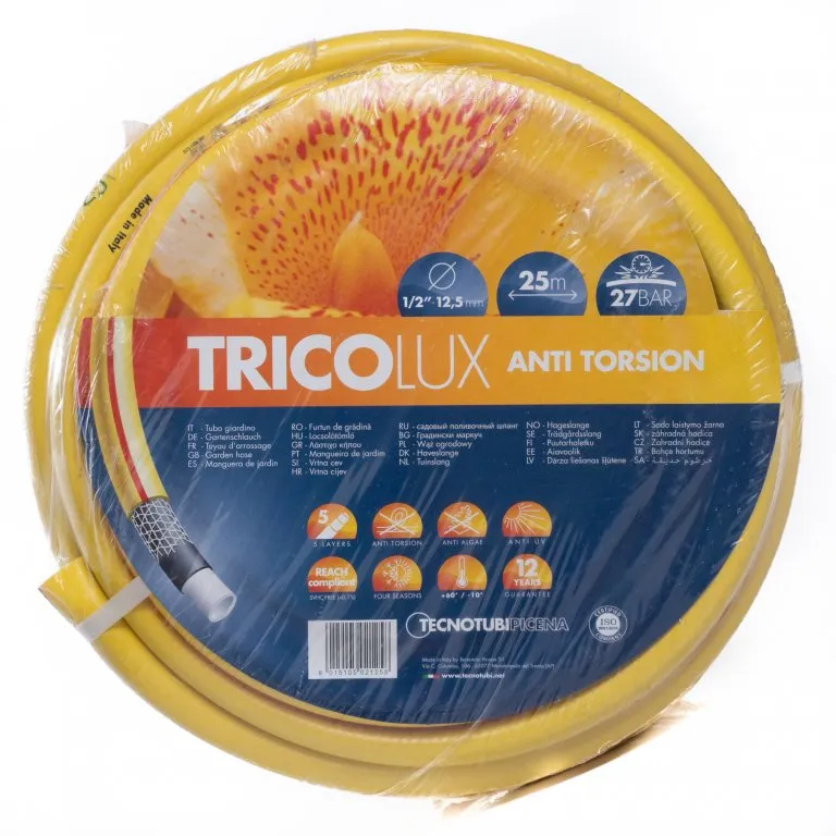 CREVO BAŠT.TRICO LUX PVC NO TWIST  25m - 1/2