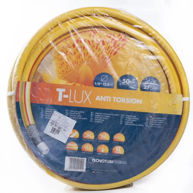CREVO BAŠT.TRICO LUX PVC PVC NO TWIST  50m - 1/2