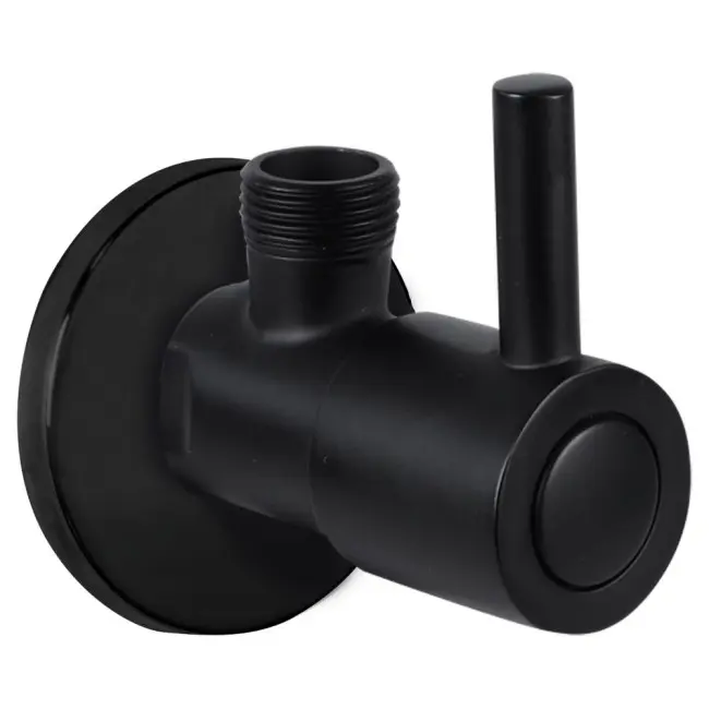 Ek ventil ugaoni 1/2 x 3/8 mat crni