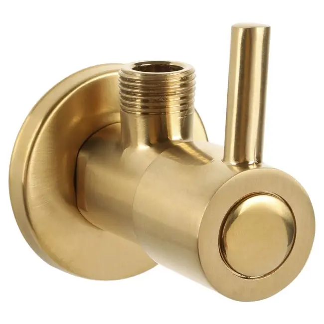 Ek ventil ugaoni 1/2 x 3/8 mat zlatni