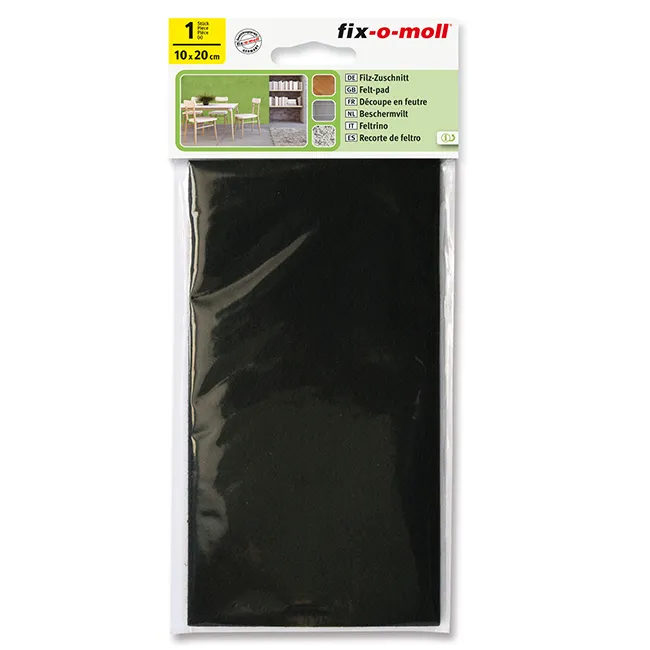 Filc samolepljiv 20x10cm. braon 1 kom