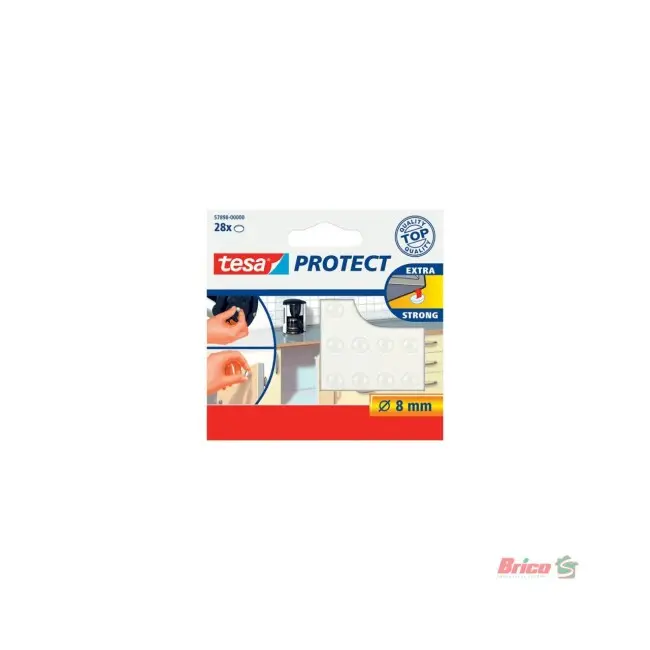 Flekice za ublaživanje buke proziran 8mm tesa