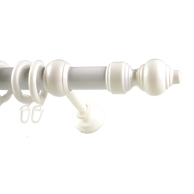 Garnišna pvc set 28mm bela 160cm
