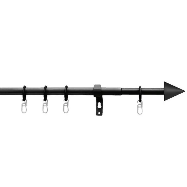 Garnišna teleskopska set 16/13mm kegel, crna, 70-120cm