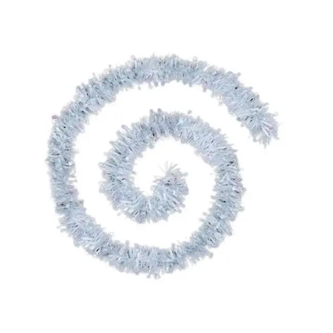 GIRLANDA ZVEZDE I PERLE  BELA 1,4 M