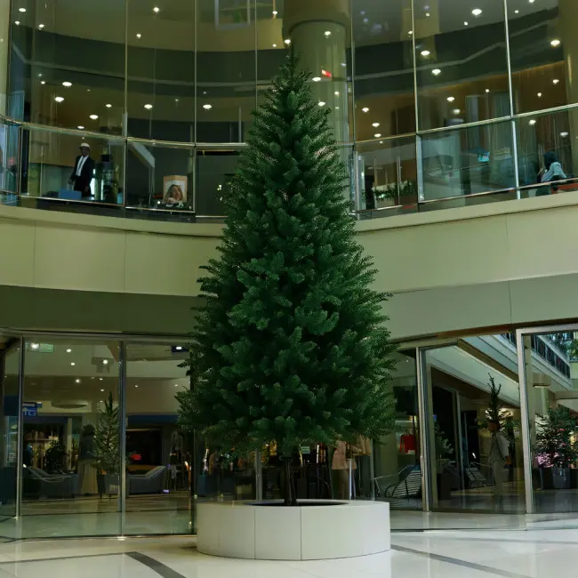 Jelka charlton božićna zelena tips 3128 - h370xd198cm