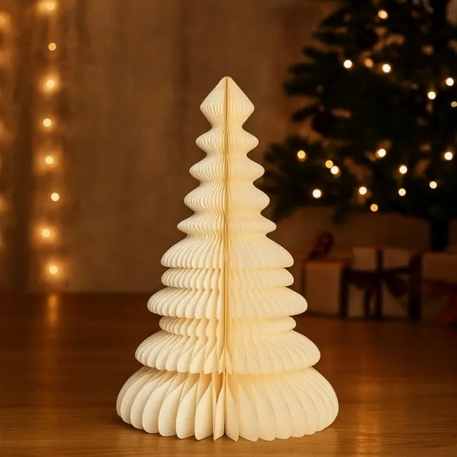 Jelka papirna bela h90