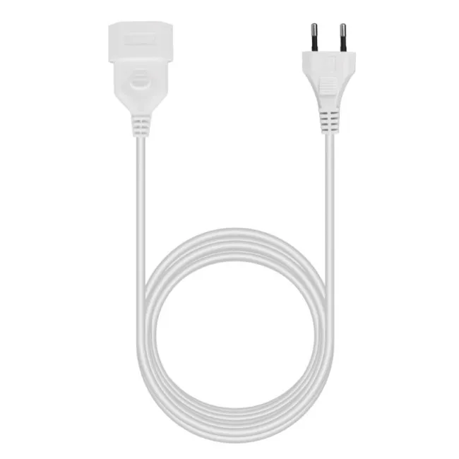 Kabl produžni sa jednim izlazom beli 3 m