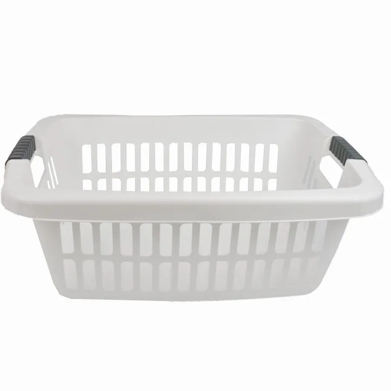 Korpa pletena za čist veš 58,5x38,5xh20cm