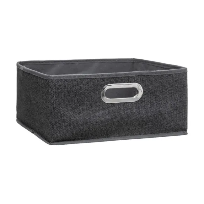 Kutija za odlaganje 31x15cm platno siva- jja