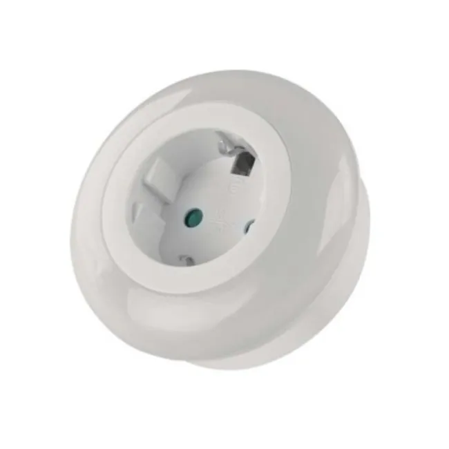 Lampa noćna sa senzorom i utičnicom