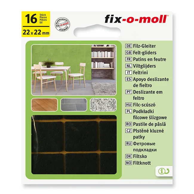 MATICA FILC  22X22MM BRAON