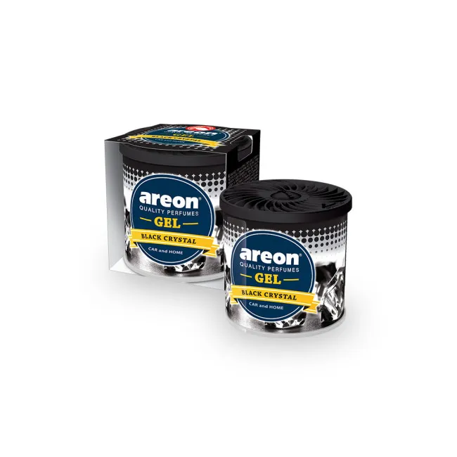 Miris gel konzerva black crystal areon