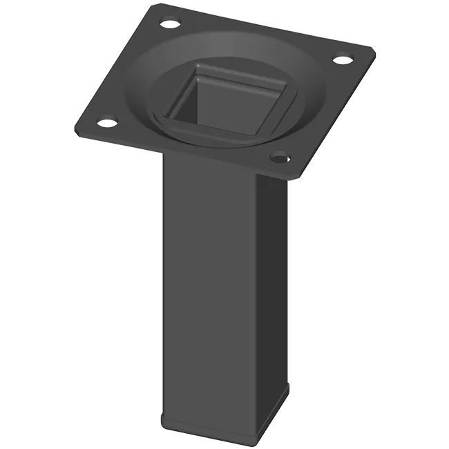 Nogica stola crna 4203-0100-2 ( 11101-00001 )