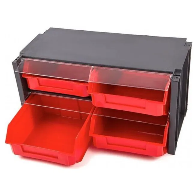 Organizer pvc sa 4 fioke 360x170x190mm