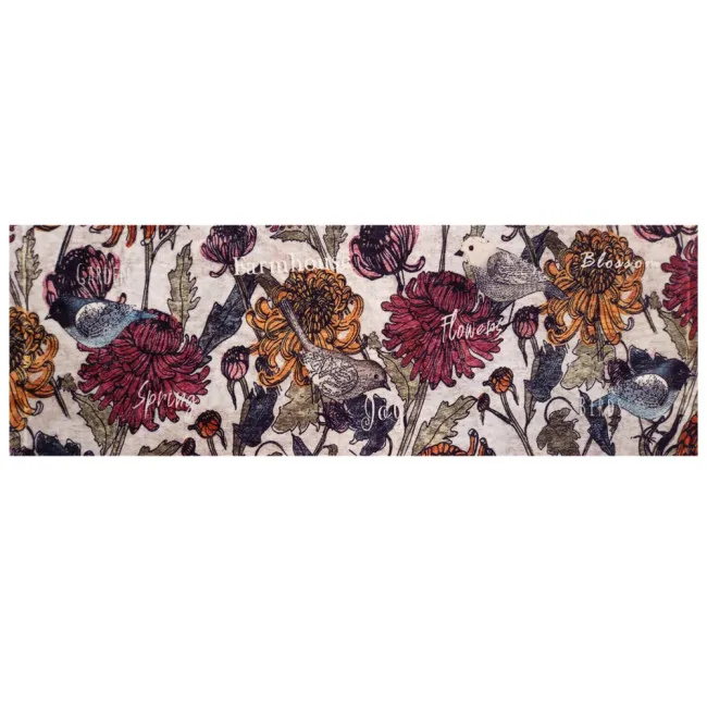OTIRAČ DECO KUHINJSKI  45X125cm  CVEĆE