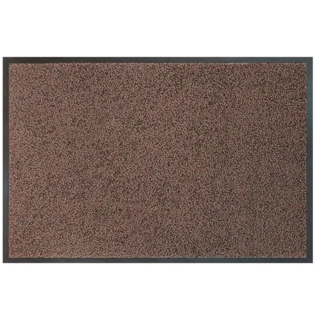 OTIRAČ PURE CLEAN BRAON  60X80cm   GUMA PO OBODU
