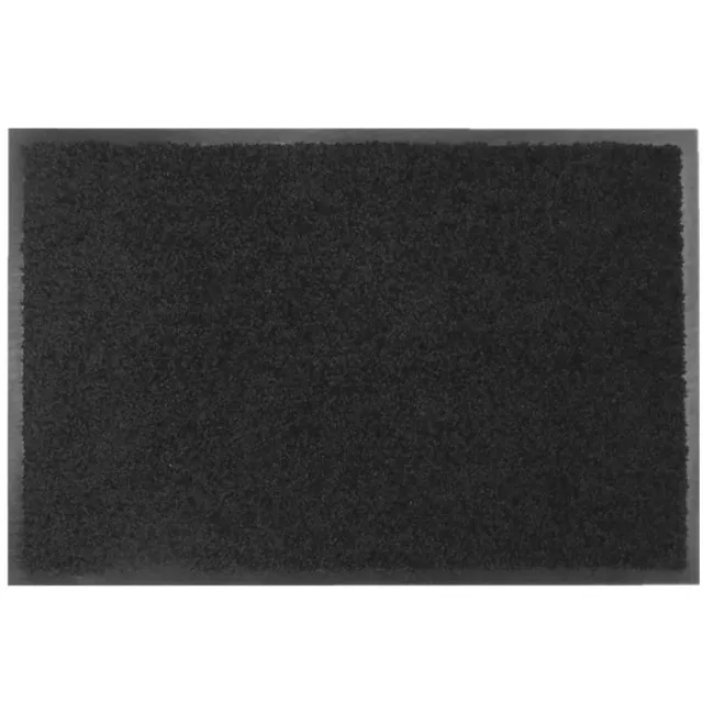 OTIRAČ PURE CLEAN  CRNI 60X80cm GUMA PO OBODU