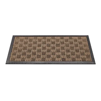 OTIRAČ  SUPREME PP BEŽ 45X75cm   GUMA PO OBODU