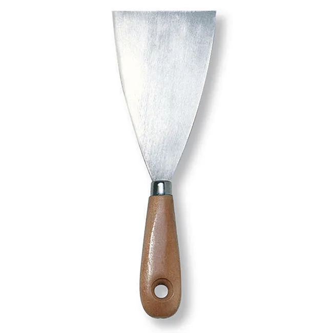 Špahtla metalna drvena drška 80mm :)