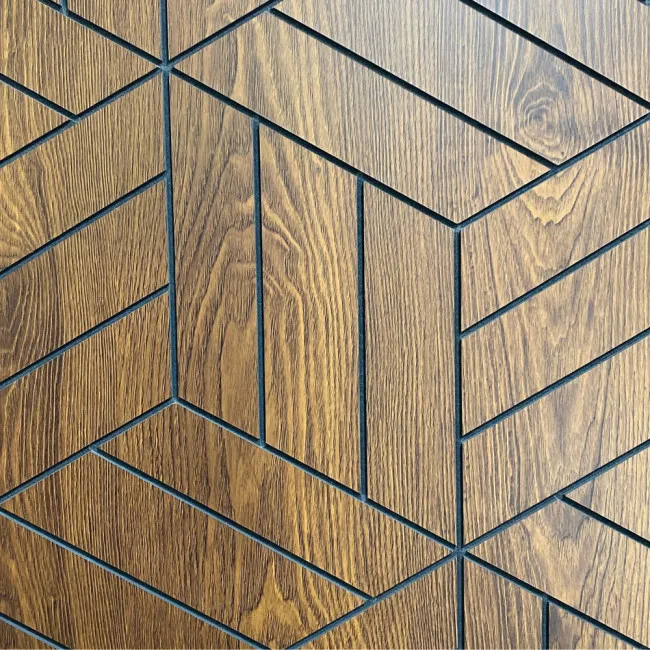 PANEL AKU TAMNO DRVO  2750x600x9mm DK010 ROMB DEZEN