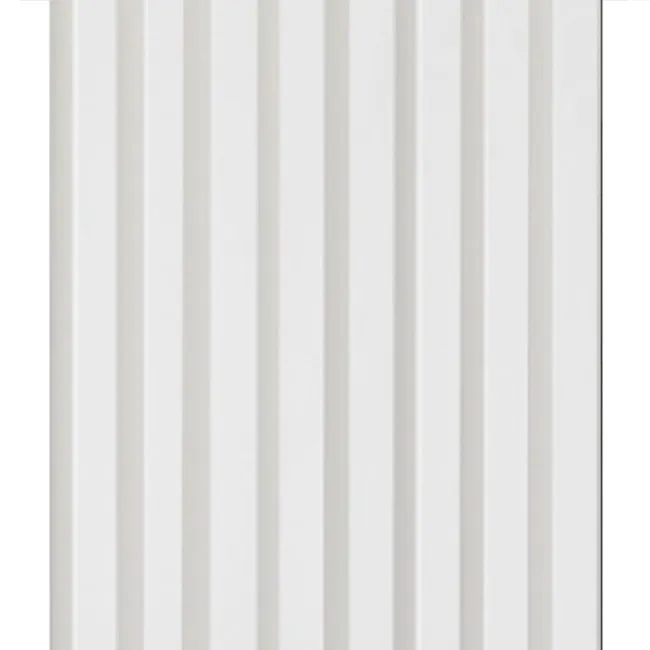 Panel zidna dekoracija 1.25x30cm-2kom.bela 0.72m2-pakovanje
