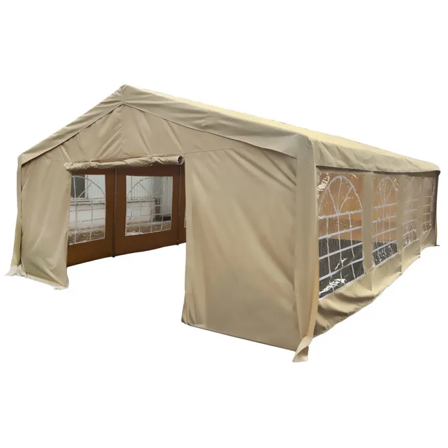 PAVILJON BEŽ SA STRANICAMA  5X8X2.6M