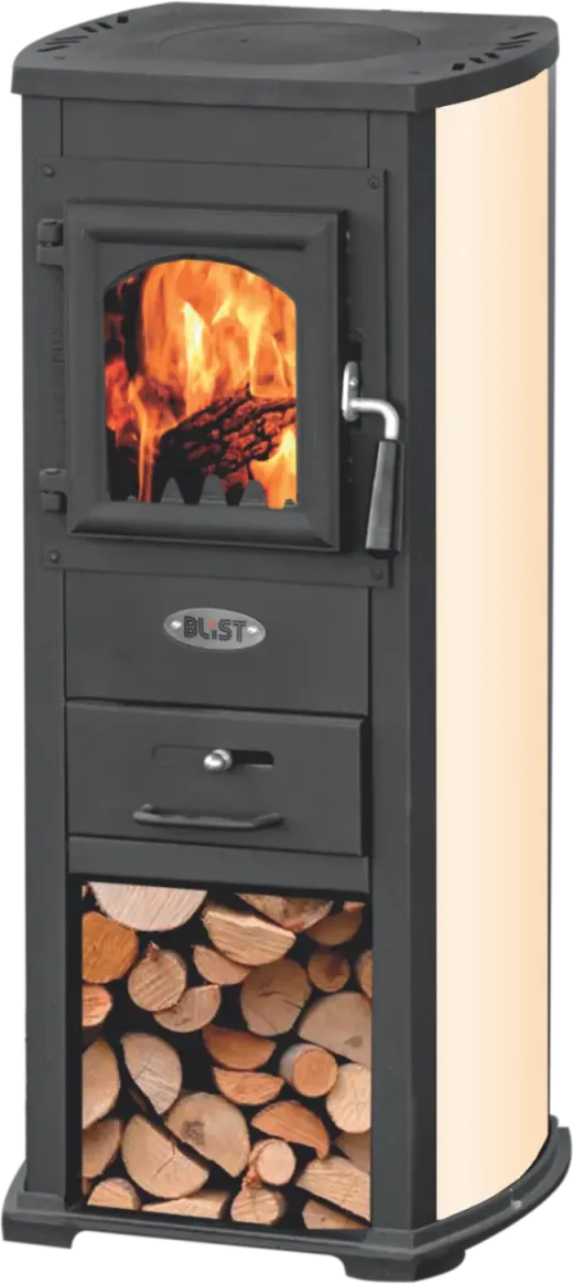 PEĆ EKONOMIK LUX 450 x 390 x 870MM  5-7KW 47KG
