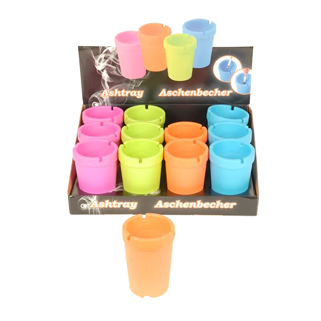 PEPELJARA PVC U BOJAMA  D8xH11cm