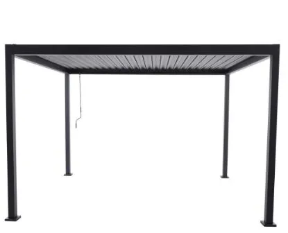 PERGOLA BIOKLIMATSKA ALU 3X3M ANTRACIT (296.2x296.2x238.5CM) ORIGIN+90 YOTRIO