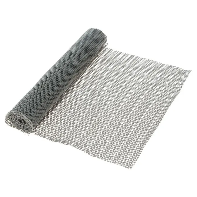 Podloga za tepihe protuklizajuća 30x150cm pvc siva-five